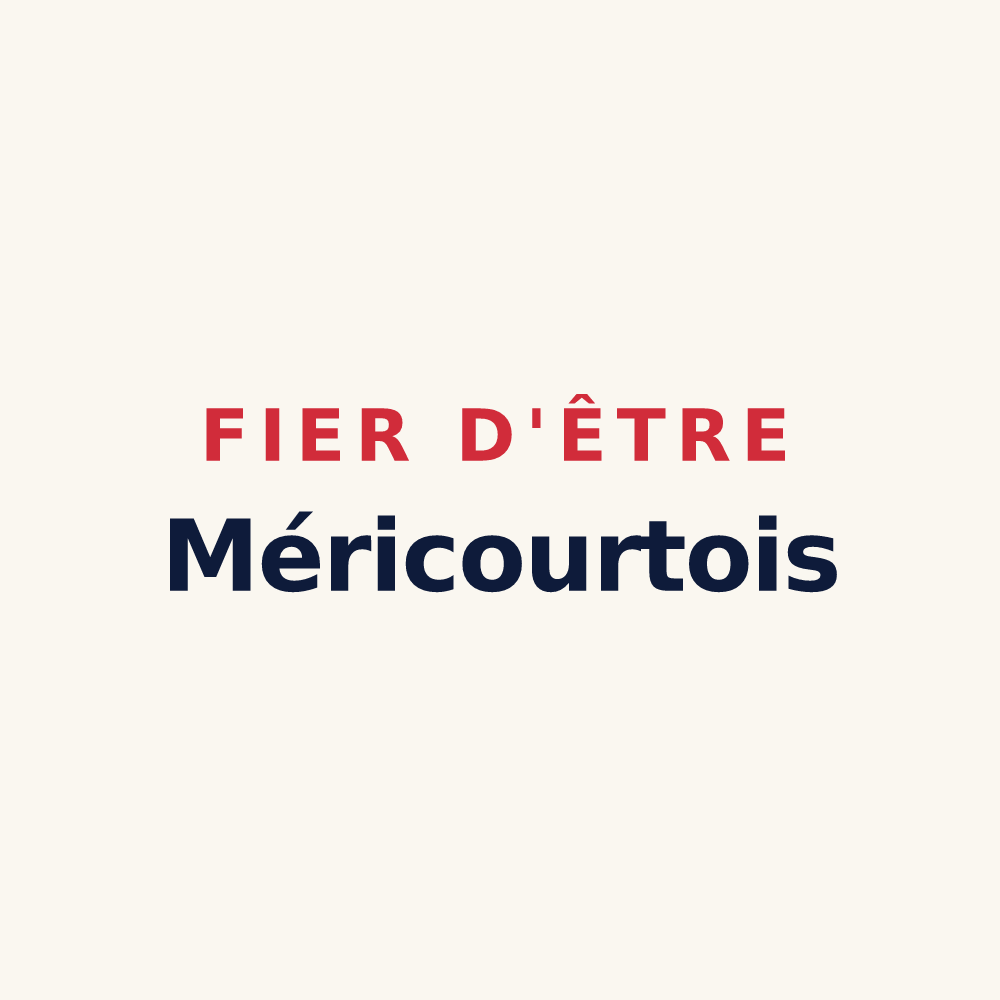 Tasse « Fier d'être Méricourtois » — design pour Méricourt
