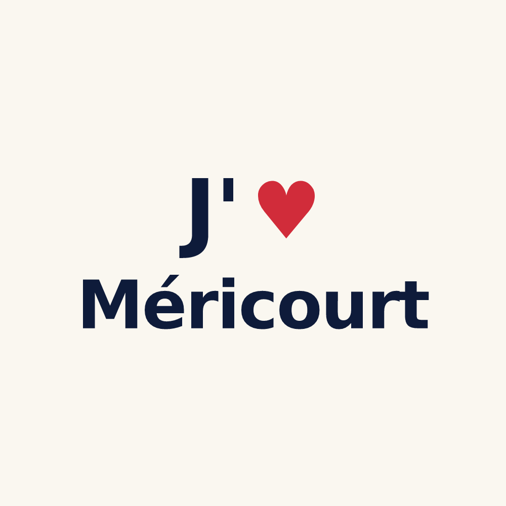 Tasse personnalisée Méricourt — design J'aime Méricourt