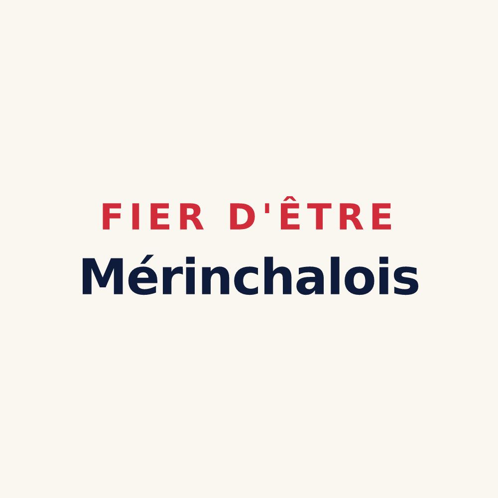 Tasse « Fier d'être Mérinchalois » — design pour Mérinchal