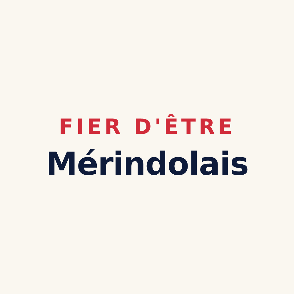 Tasse « Fier d'être Mérindolais » — design pour Mérindol-les-Oliviers