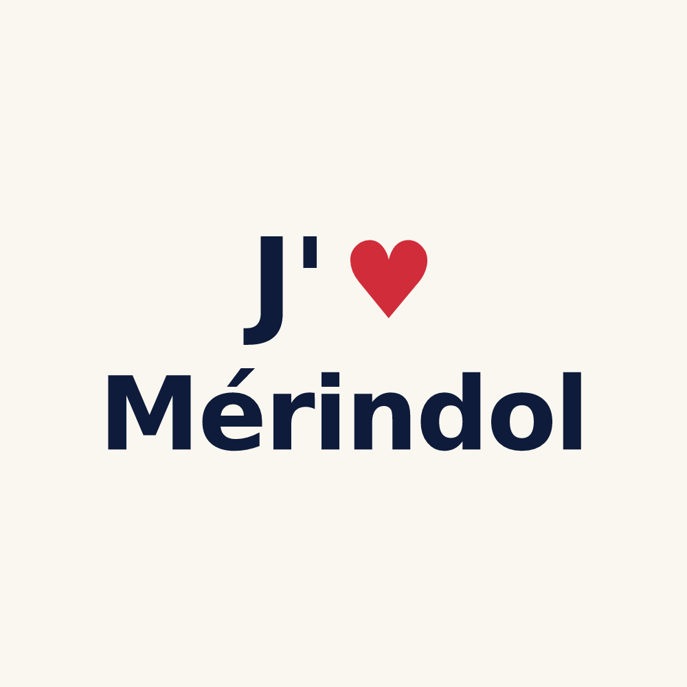 Tasse personnalisée Mérindol — design J'aime Mérindol