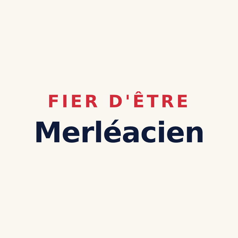 Tasse « Fier d'être Merléacien » — design pour Merléac