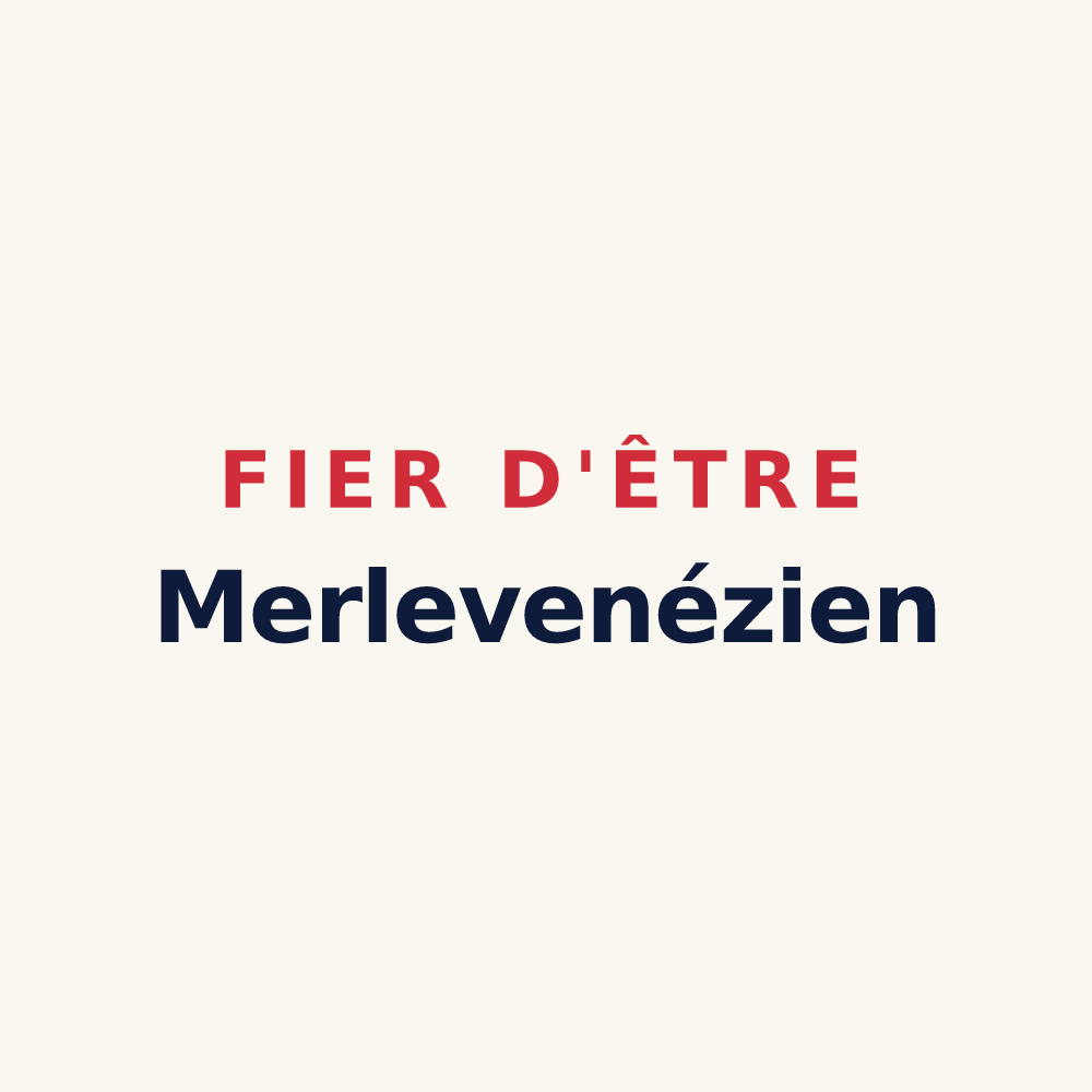 Tasse « Fier d'être Merlevenézien » — design pour Merlevenez