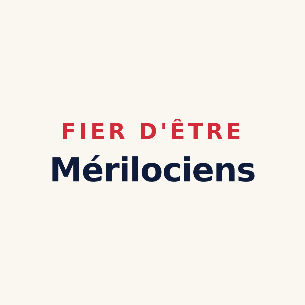 Tasse « Fier d'être Mérilociens » — design pour Merlieux-et-Fouquerolles