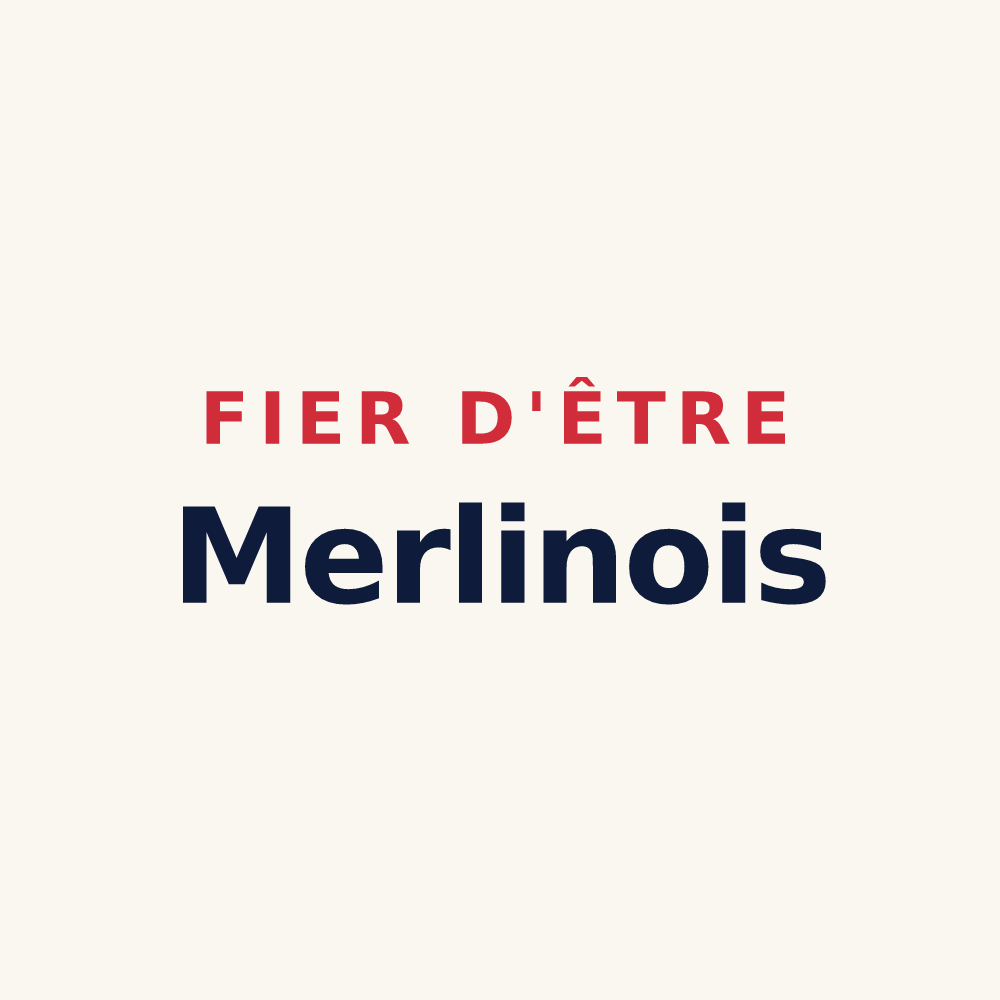 Tasse « Fier d'être Merlinois » — design pour Merlines