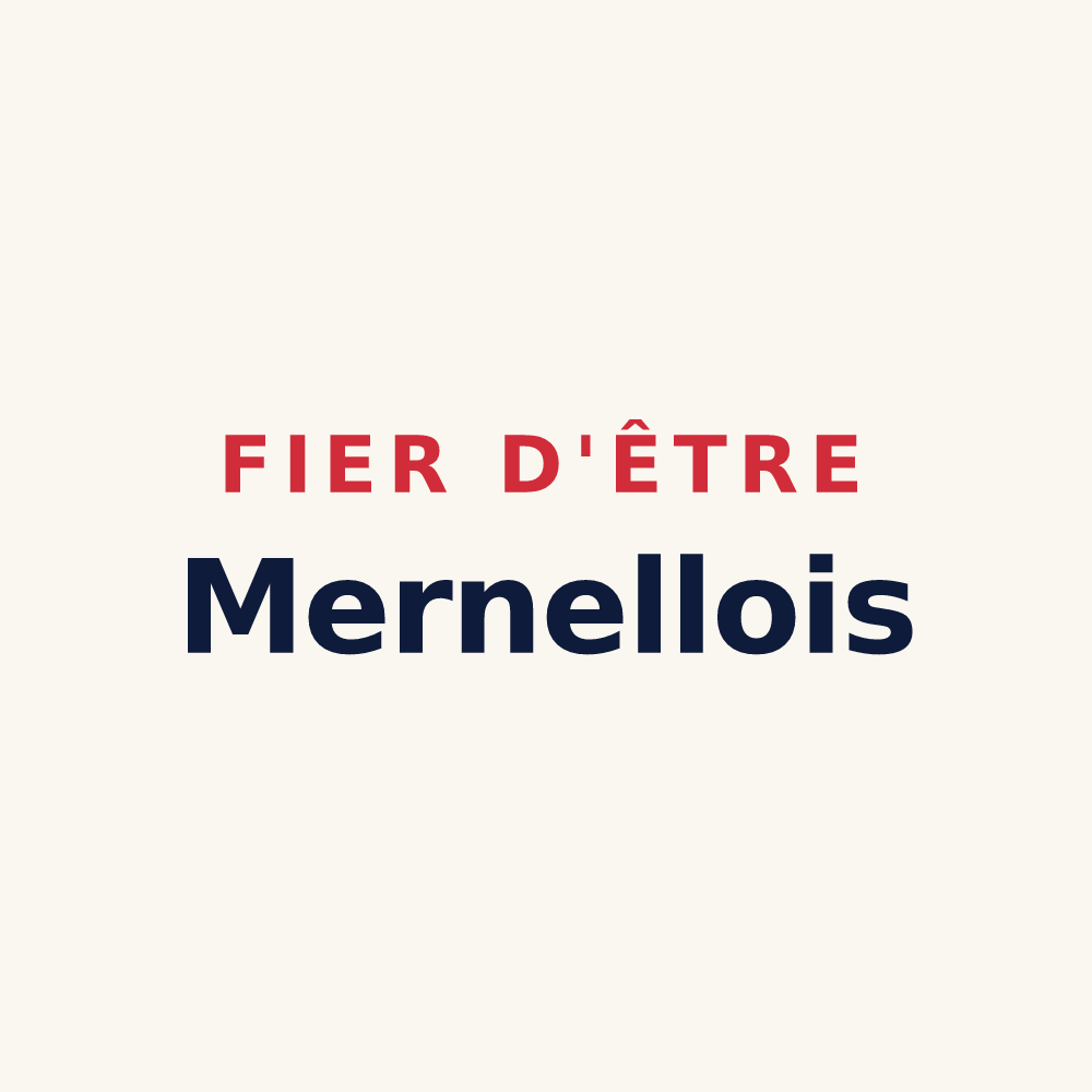 Tasse « Fier d'être Mernellois » — design pour Mernel
