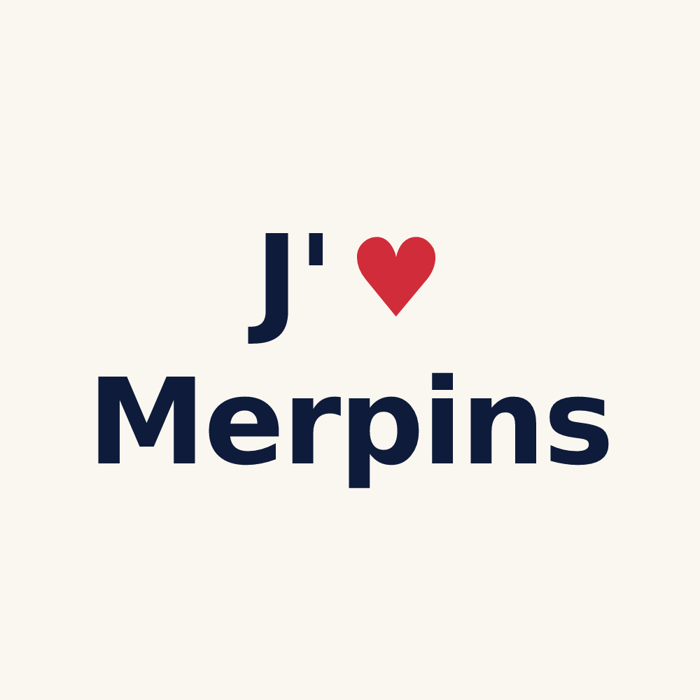 Tasse personnalisée Merpins — design J'aime Merpins