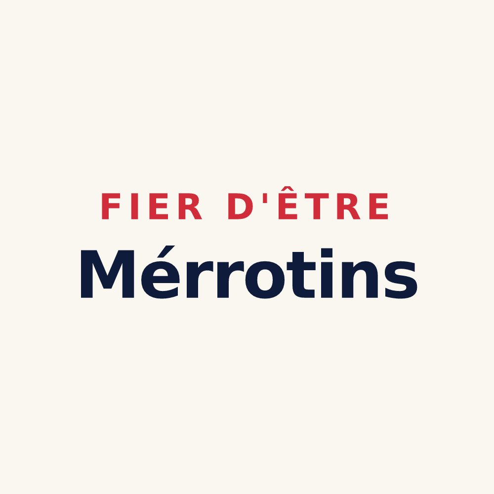 Tasse « Fier d'être Mérrotins » — design pour Merrey-sur-Arce