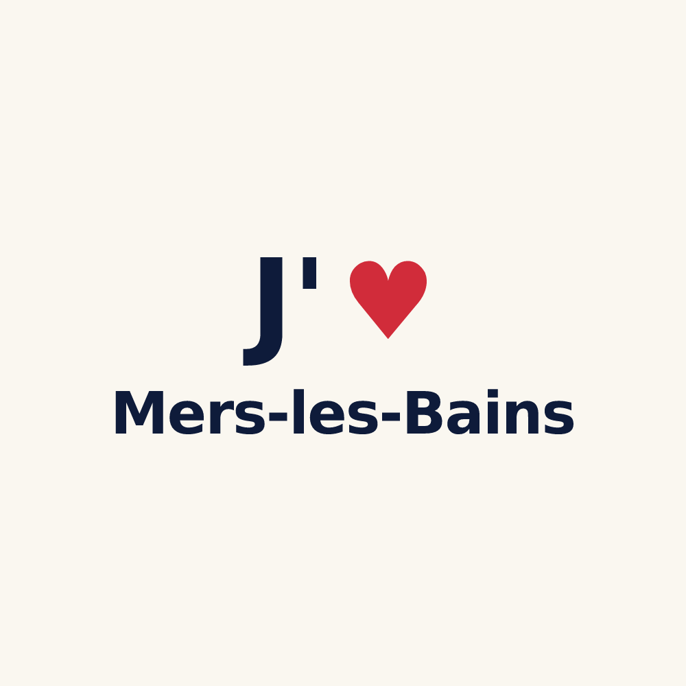 Tasse personnalisée Mers-les-Bains — design J'aime Mers-les-Bains