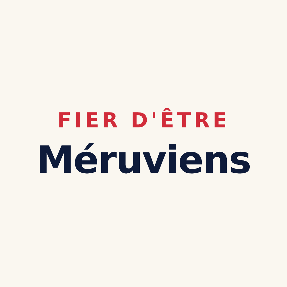 Tasse « Fier d'être Méruviens » — design pour Méru