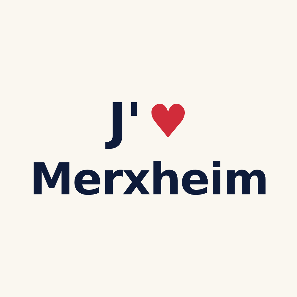 Tasse personnalisée Merxheim — design J'aime Merxheim