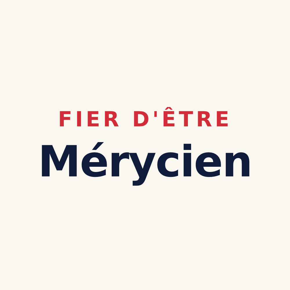 Tasse « Fier d'être Mérycien » — design pour Méry-sur-Seine