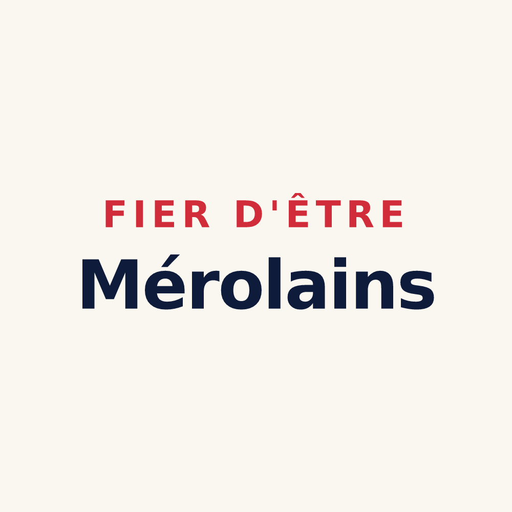 Tasse « Fier d'être Mérolains » — design pour Méry