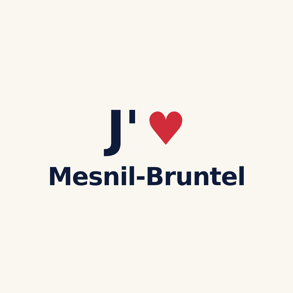 Tasse personnalisée Mesnil-Bruntel — design J'aime Mesnil-Bruntel