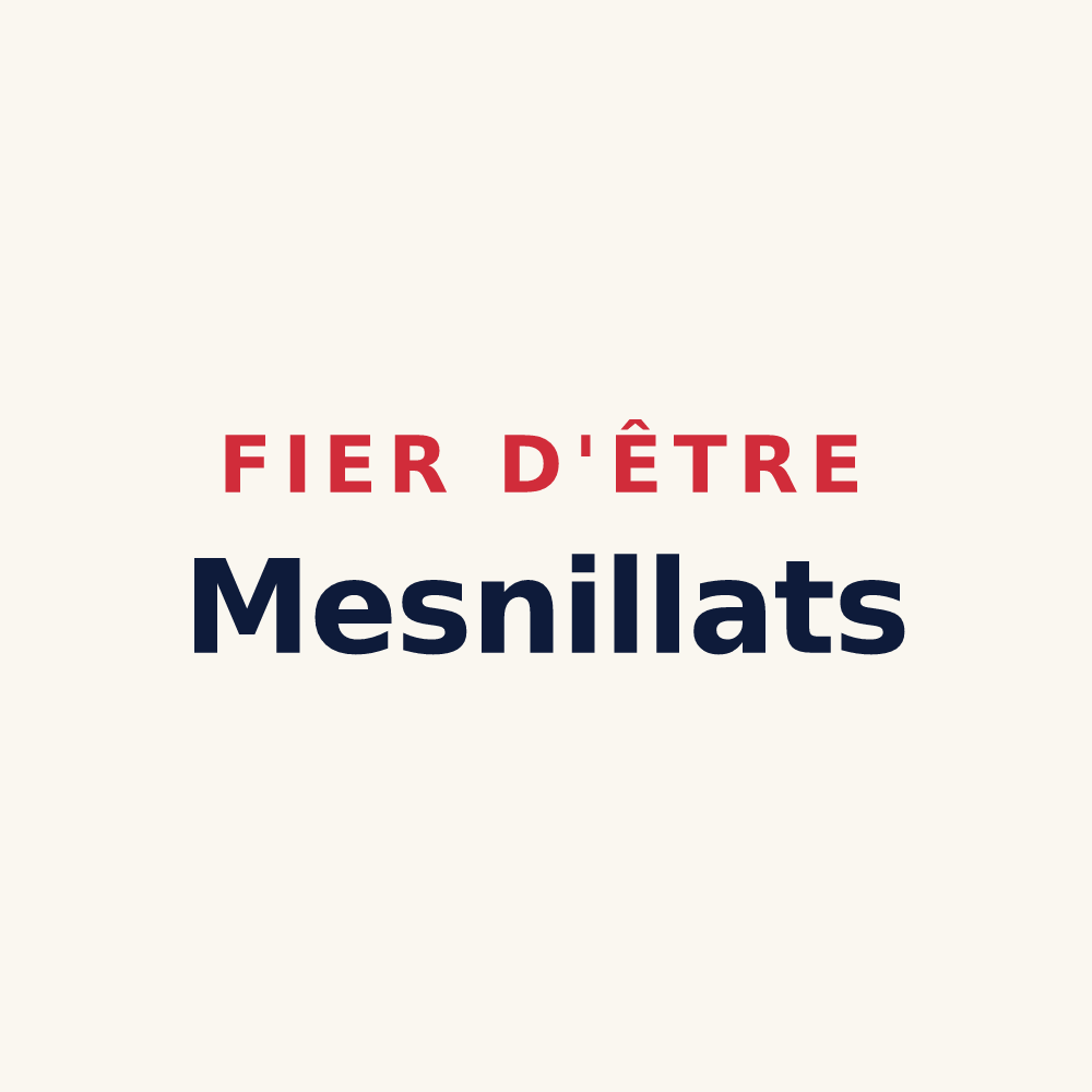 Tasse « Fier d'être Mesnillats » — design pour Mesnil-Saint-Loup
