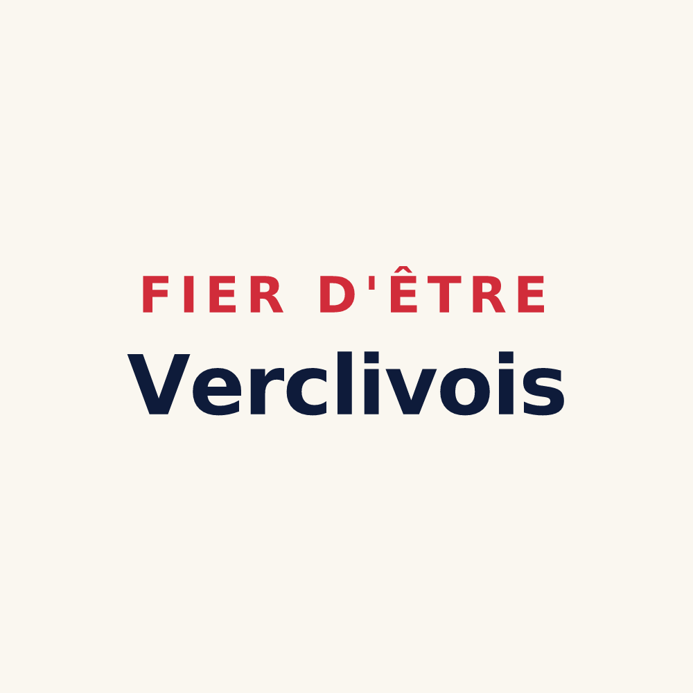 Tasse « Fier d'être Verclivois » — design pour Mesnil-Verclives