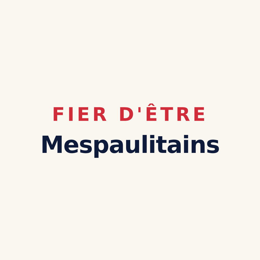 Tasse « Fier d'être Mespaulitains » — design pour Mespaul