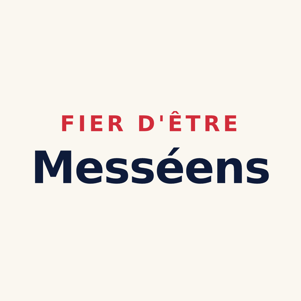 Tasse « Fier d'être Messéens » — design pour Messei