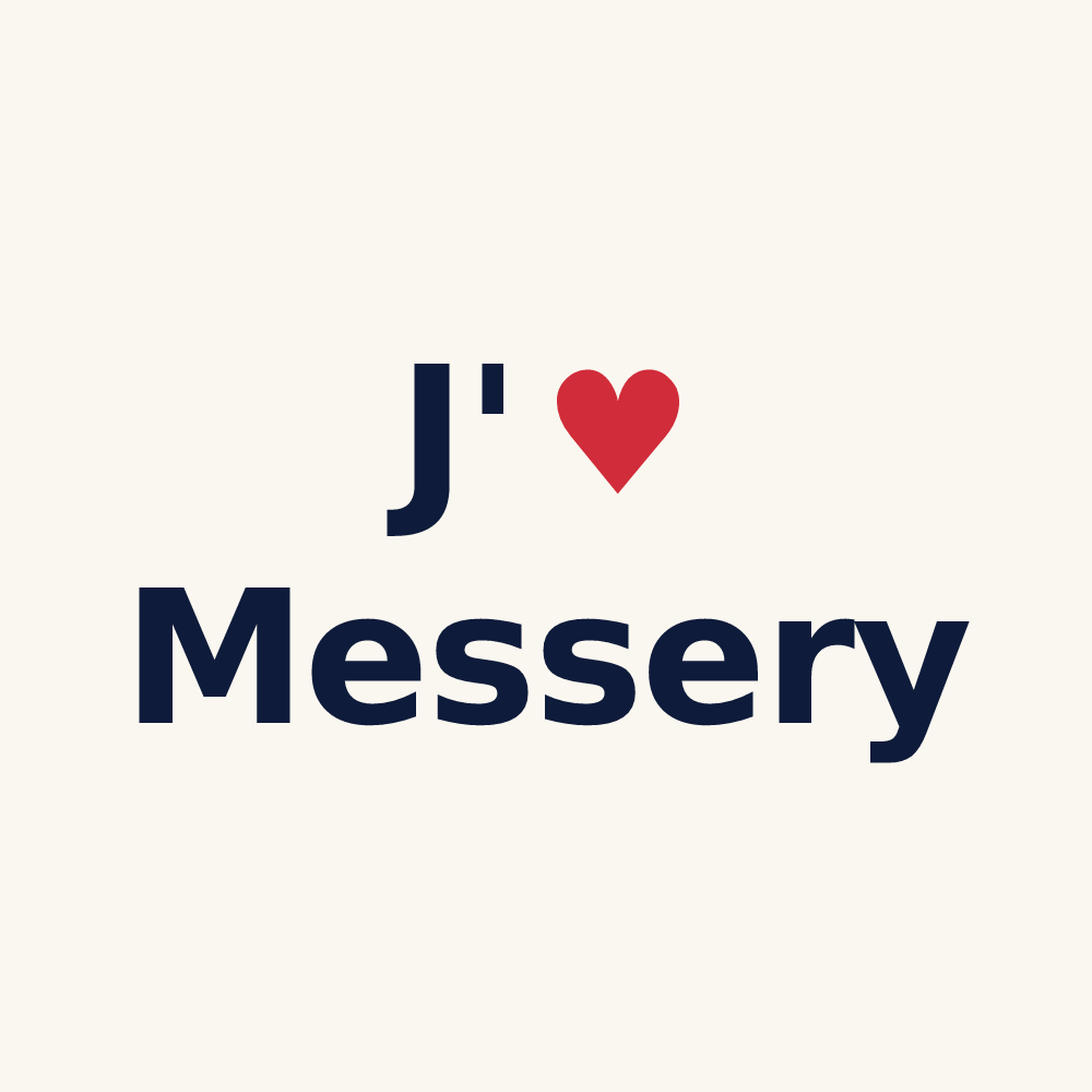 Tasse personnalisée Messery — design J'aime Messery
