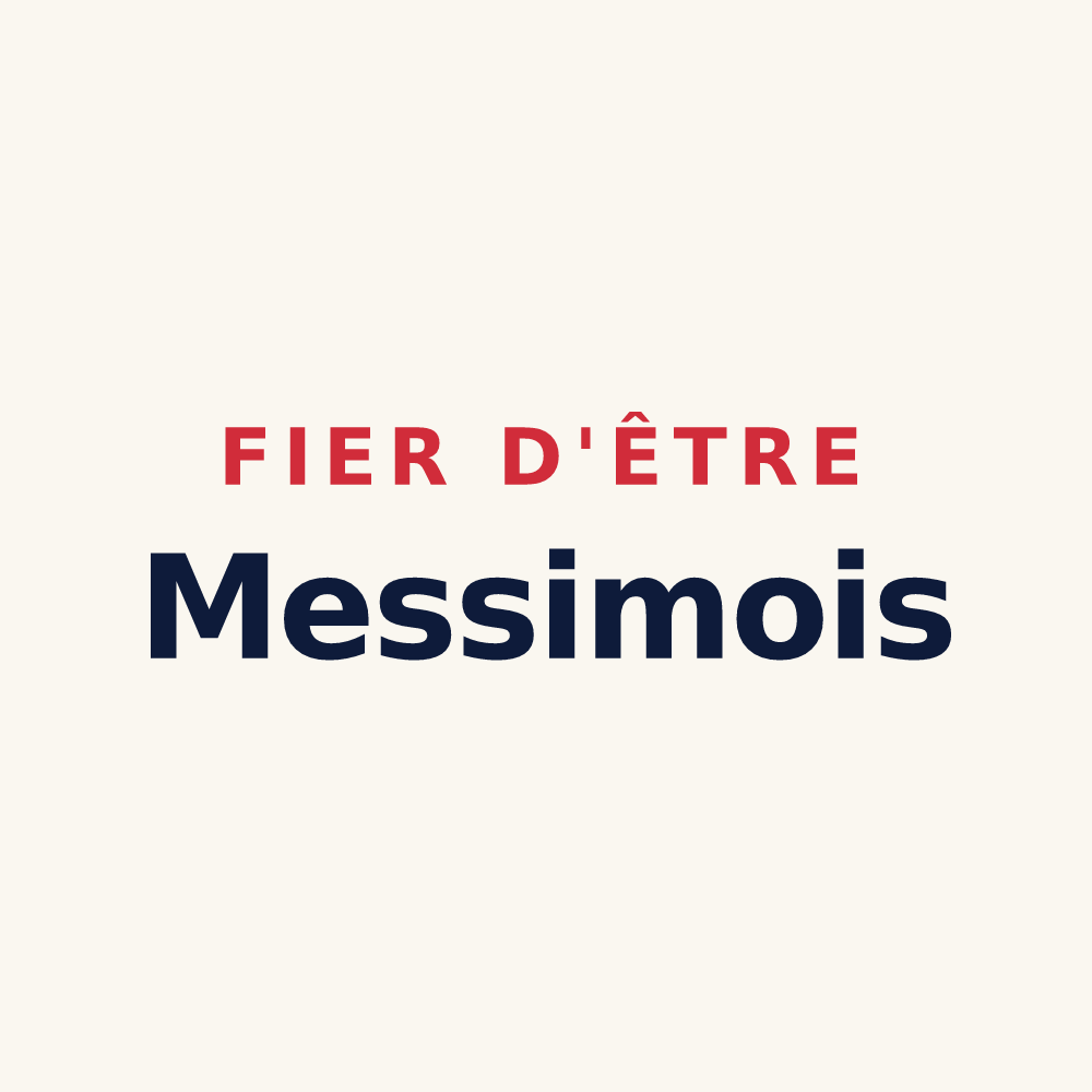 Tasse « Fier d'être Messimois » — design pour Messimy