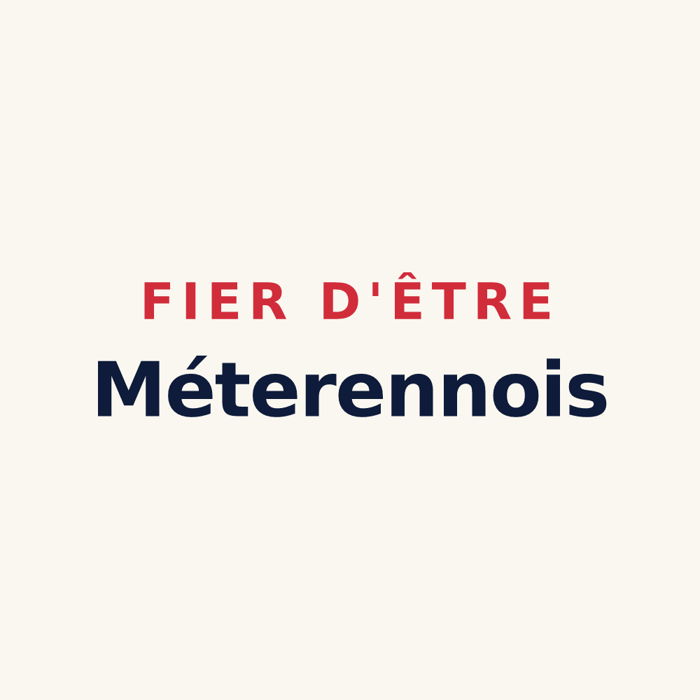 Tasse « Fier d'être Méterennois » — design pour Méteren