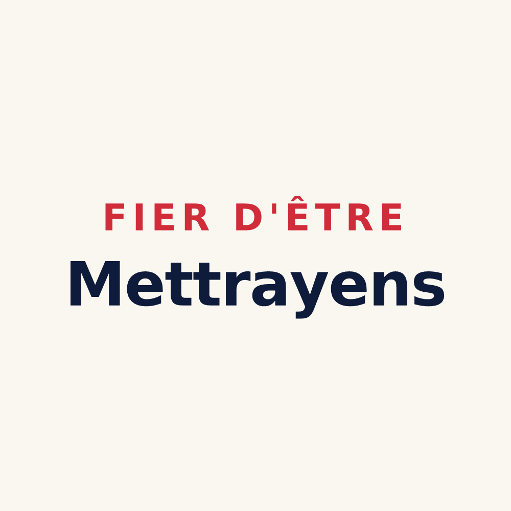 Tasse « Fier d'être Mettrayens » — design pour Mettray