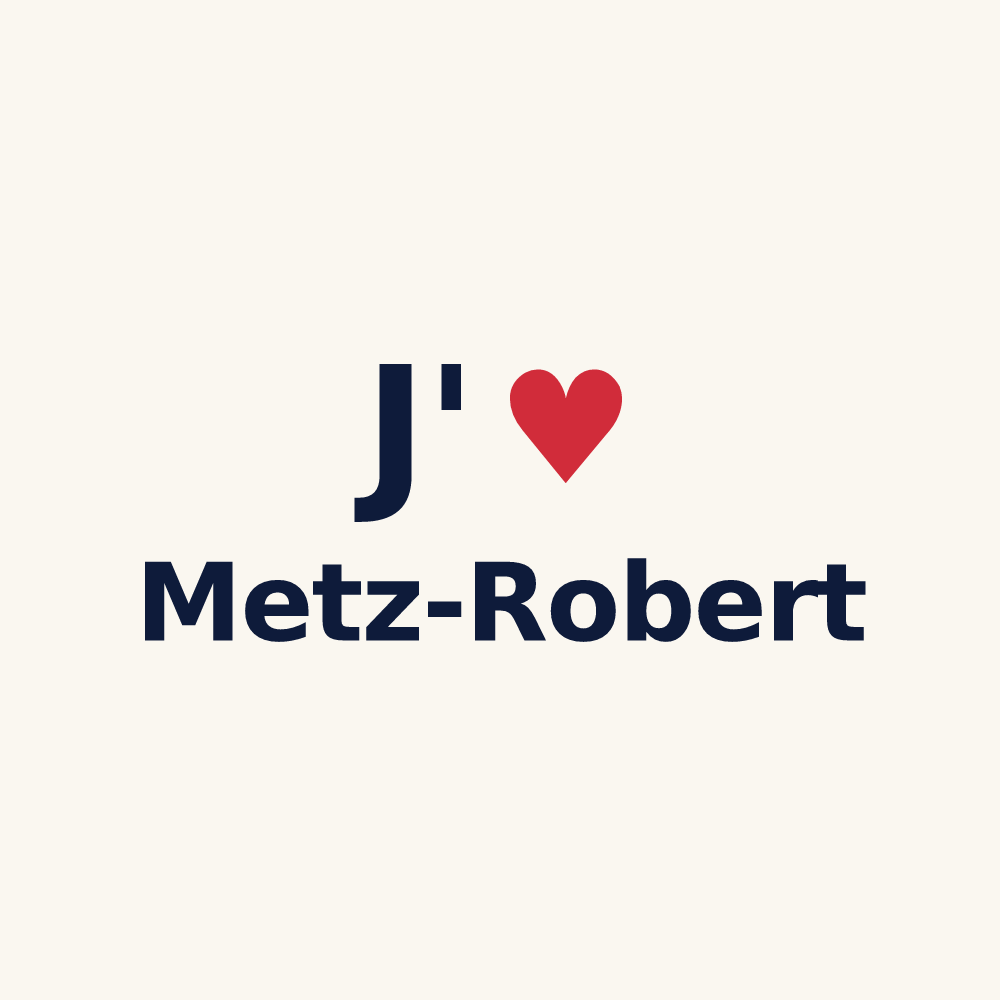 Tasse personnalisée Metz-Robert — design J'aime Metz-Robert