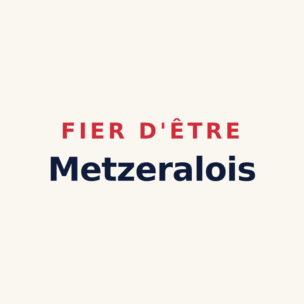 Tasse « Fier d'être Metzeralois » — design pour Metzeral