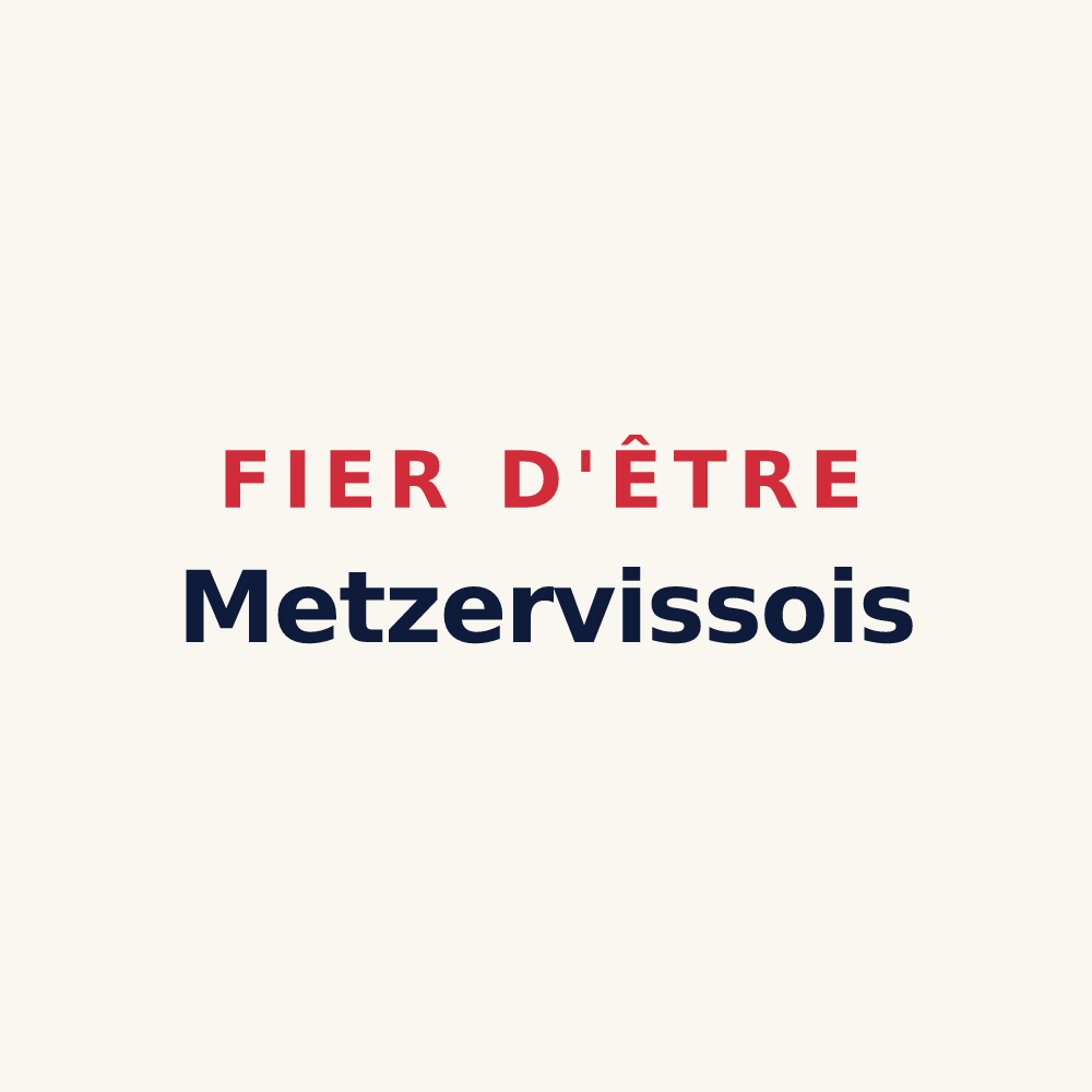 Tasse « Fier d'être Metzervissois » — design pour Metzervisse
