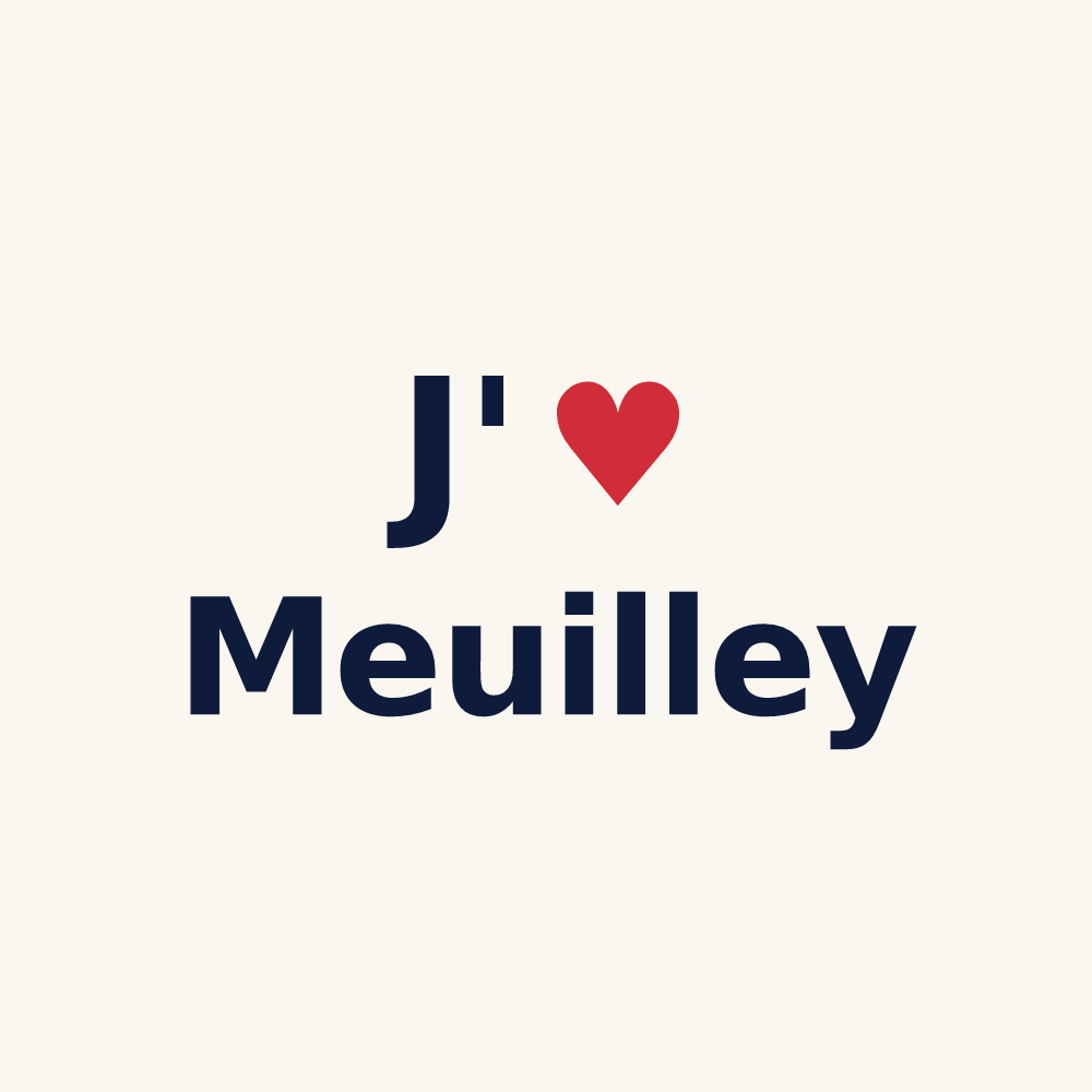 Tasse personnalisée Meuilley — design J'aime Meuilley