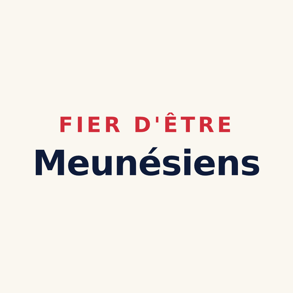 Tasse « Fier d'être Meunésiens » — design pour Meunet-sur-Vatan