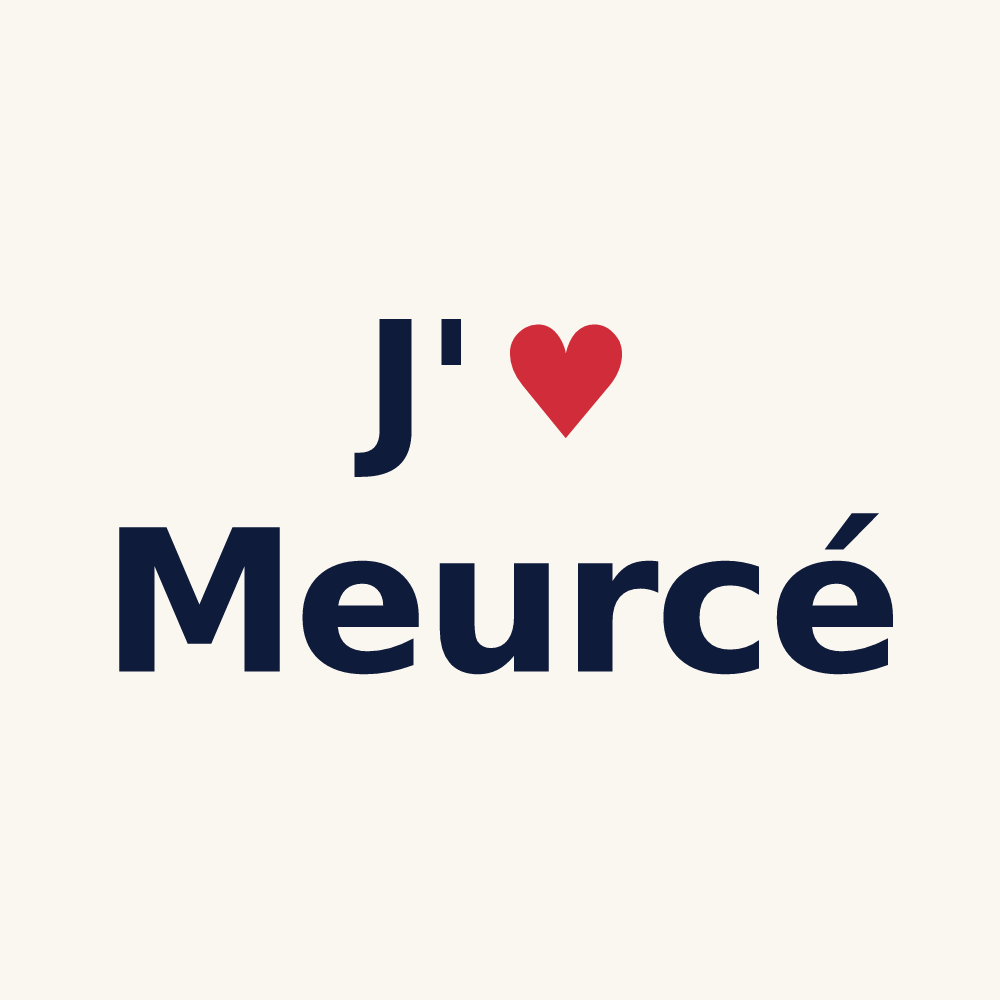 Tasse personnalisée Meurcé — design J'aime Meurcé