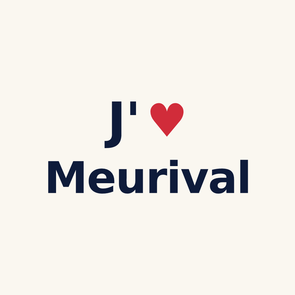 Tasse personnalisée Meurival — design J'aime Meurival