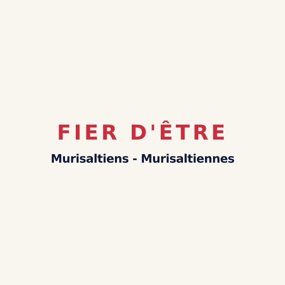 Tasse « Fier d'être Murisaltiens - Murisaltiennes » — design pour Meursault
