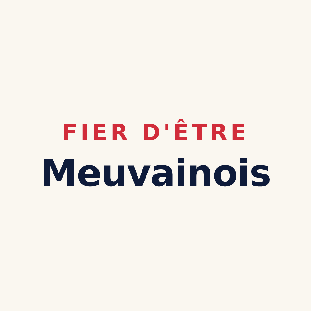 Tasse « Fier d'être Meuvainois » — design pour Meuvaines