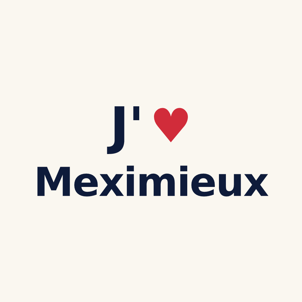 Tasse personnalisée Meximieux — design J'aime Meximieux