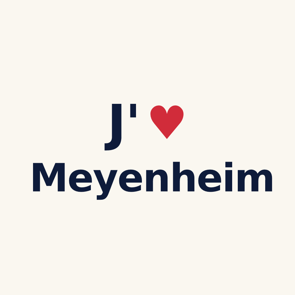 Tasse personnalisée Meyenheim — design J'aime Meyenheim