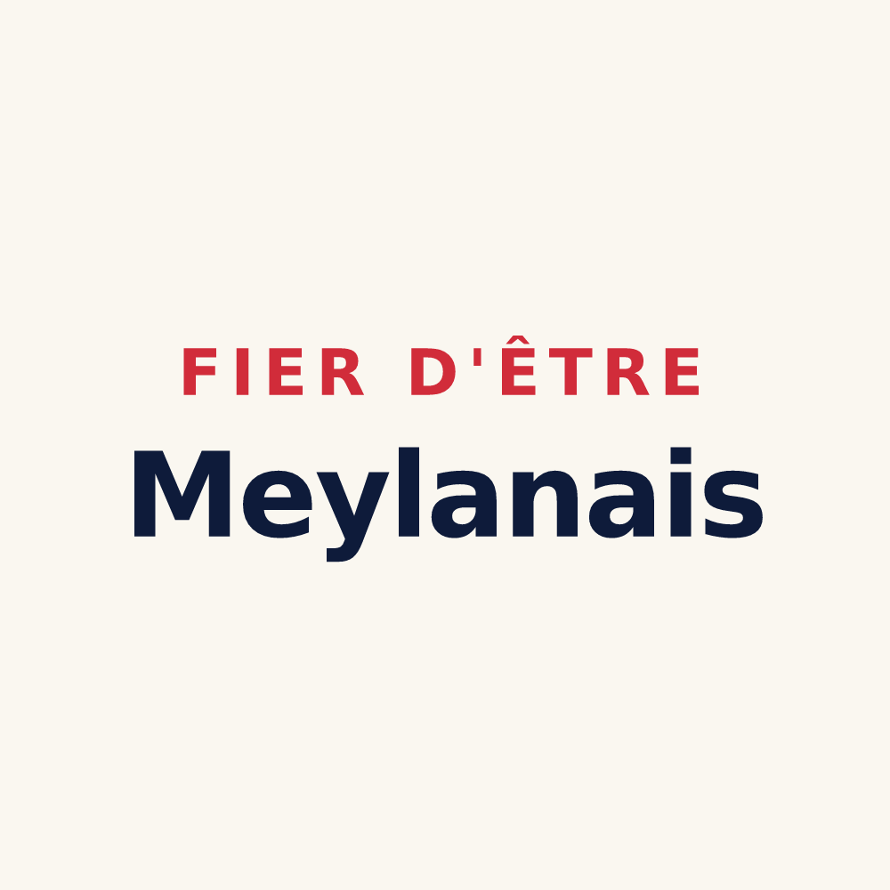 Tasse « Fier d'être Meylanais » — design pour Meylan