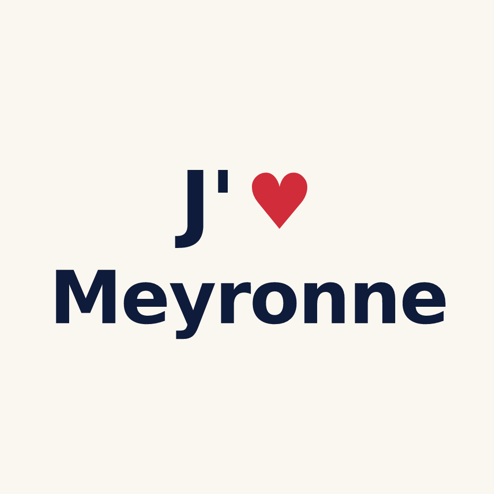 Tasse personnalisée Meyronne — design J'aime Meyronne