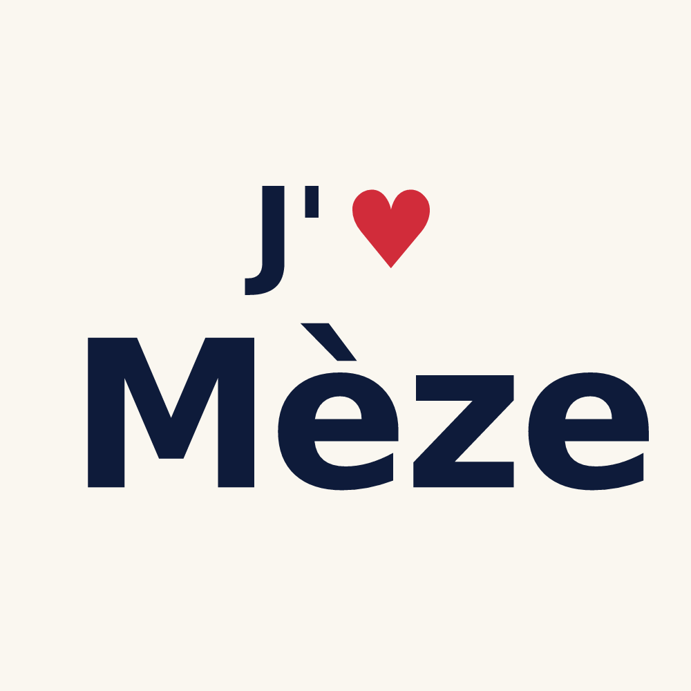Tasse personnalisée Mèze — design J'aime Mèze