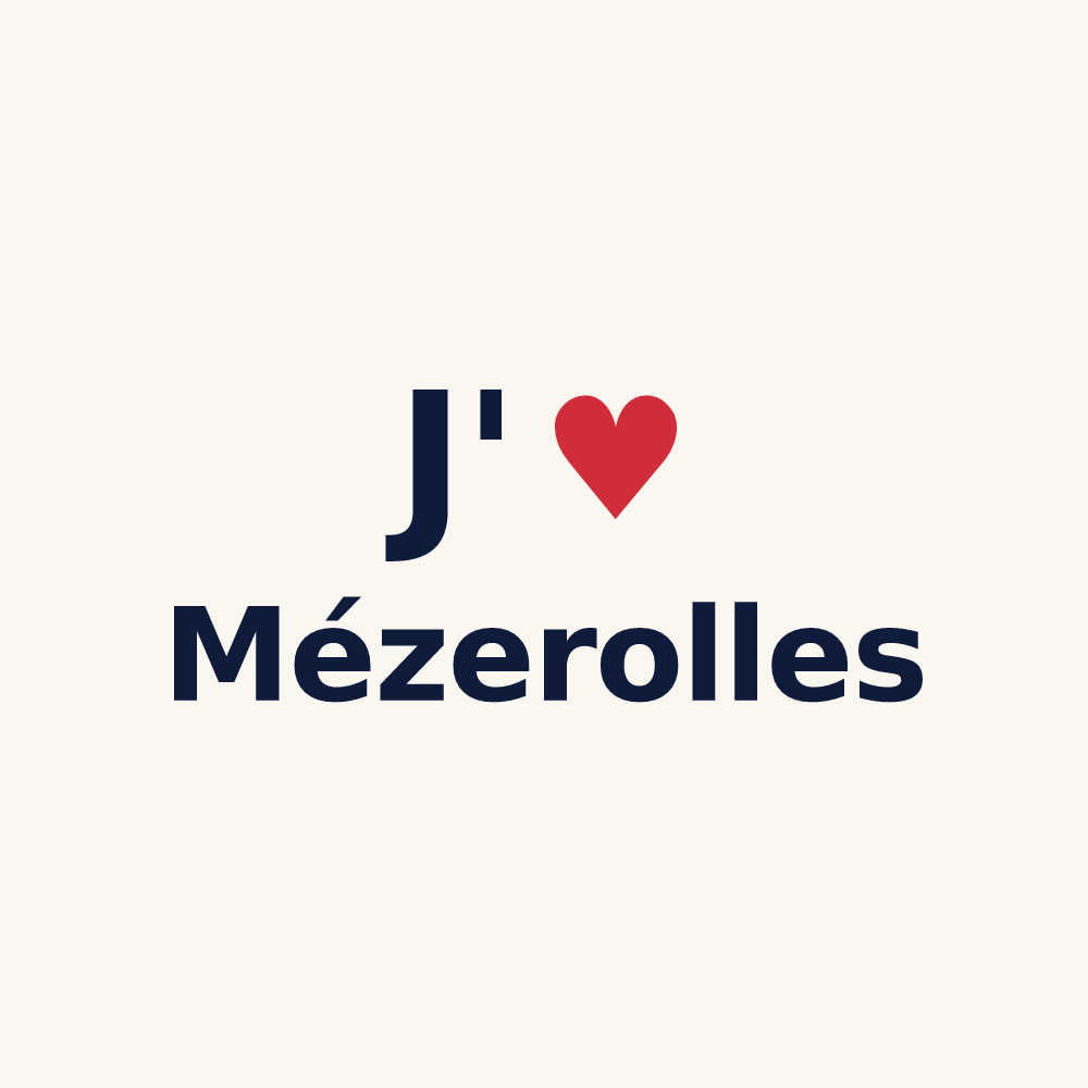 Tasse personnalisée Mézerolles — design J'aime Mézerolles
