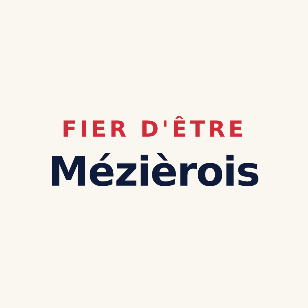 Tasse « Fier d'être Mézièrois » — design pour Mézières-sous-Lavardin