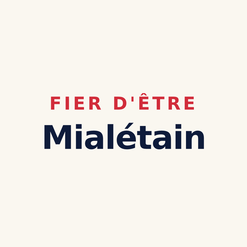 Tasse « Fier d'être Mialétain » — design pour Mialet