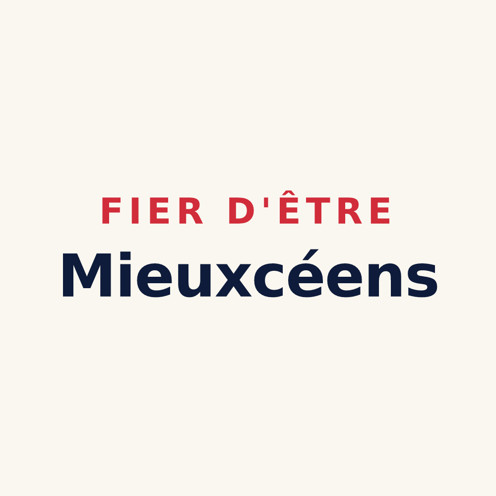 Tasse « Fier d'être Mieuxcéens » — design pour Mieuxcé