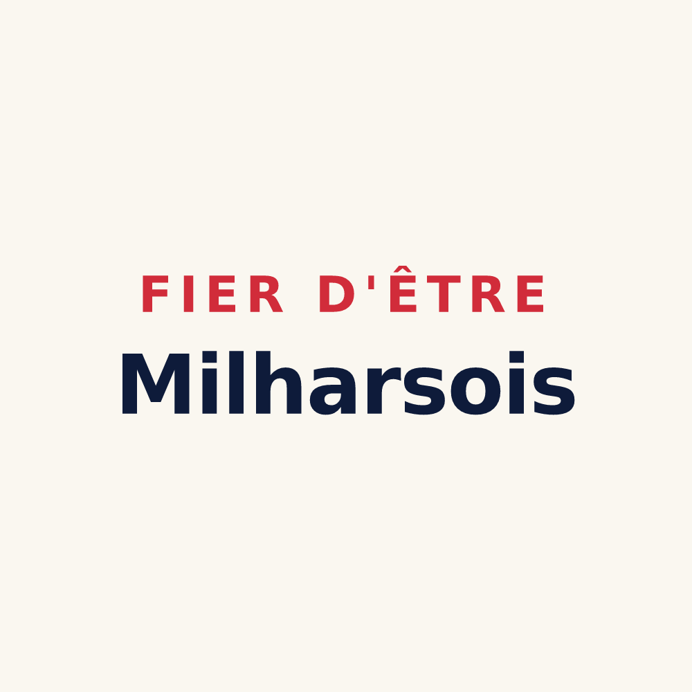 Tasse « Fier d'être Milharsois » — design pour Milhars