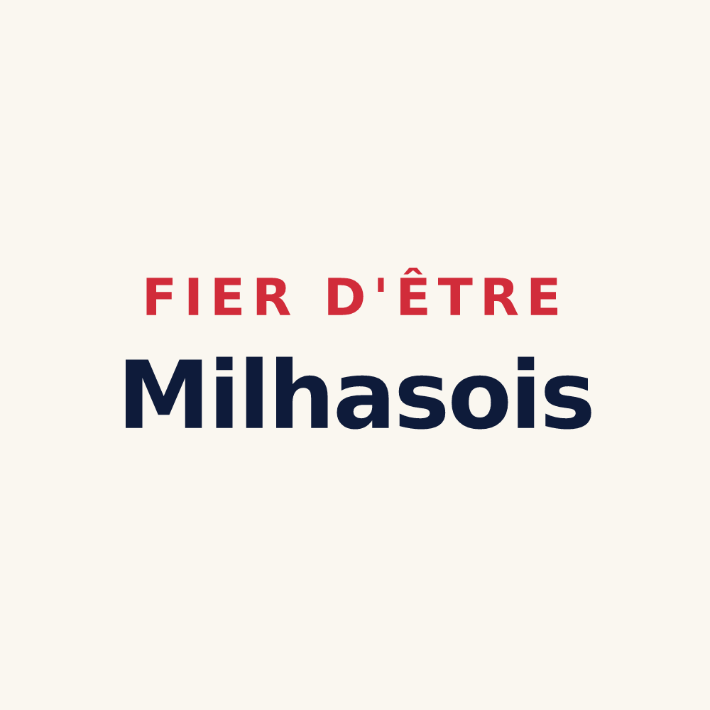 Tasse « Fier d'être Milhasois » — design pour Milhas