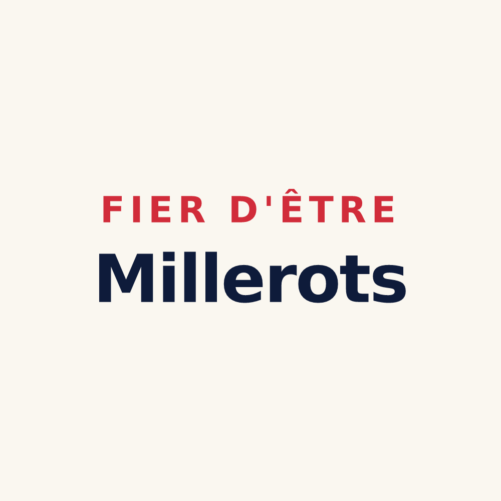 Tasse « Fier d'être Millerots » — design pour Millery