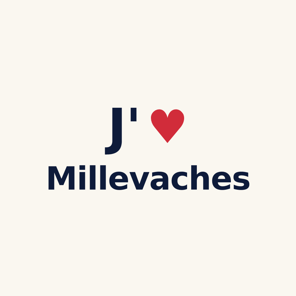 Tasse personnalisée Millevaches — design J'aime Millevaches