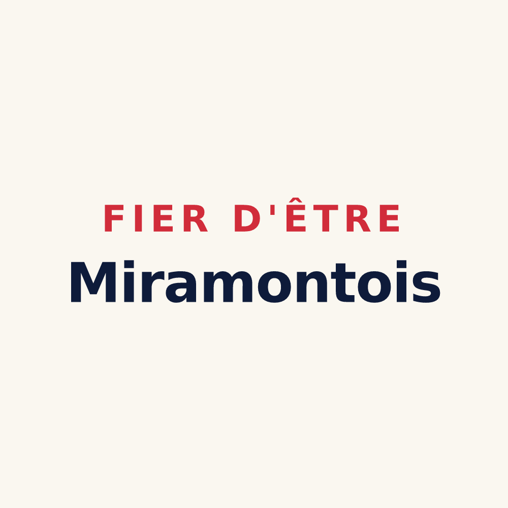 Tasse « Fier d'être Miramontois » — design pour Miramont-Sensacq