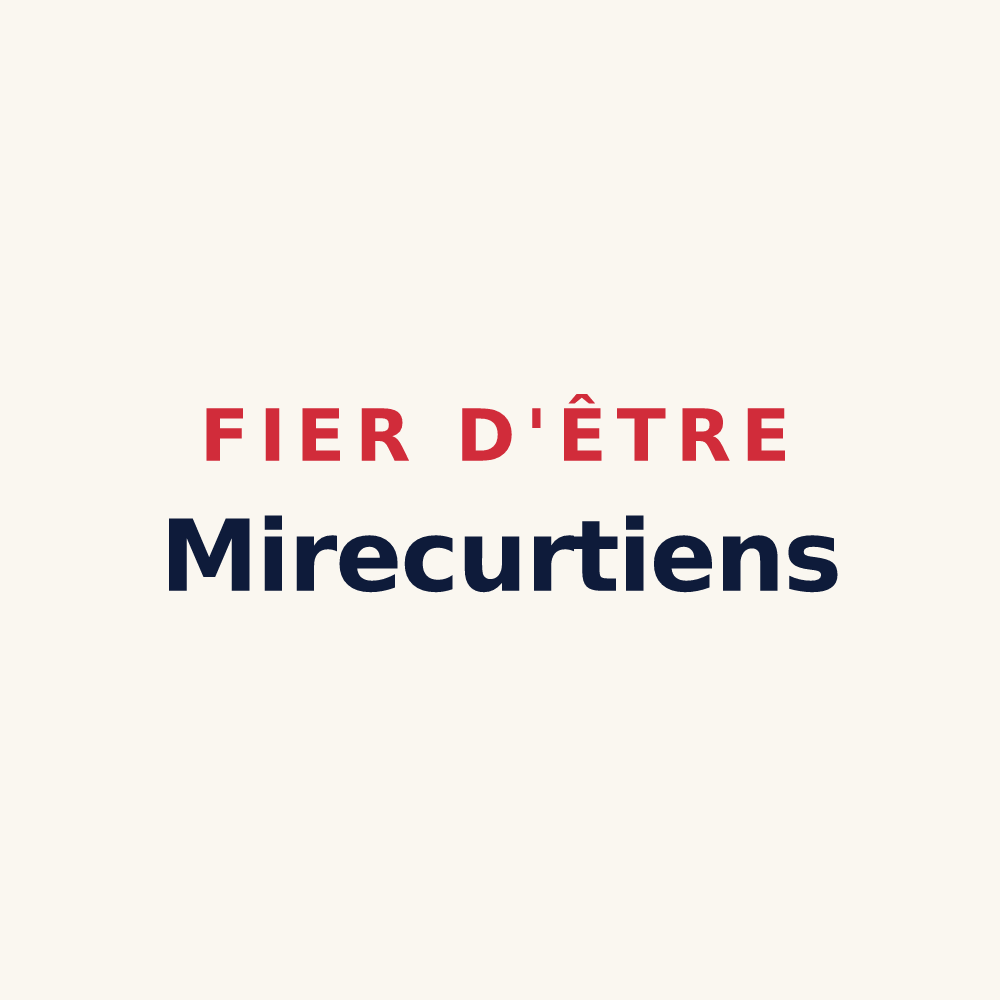 Tasse « Fier d'être Mirecurtiens » — design pour Mirecourt